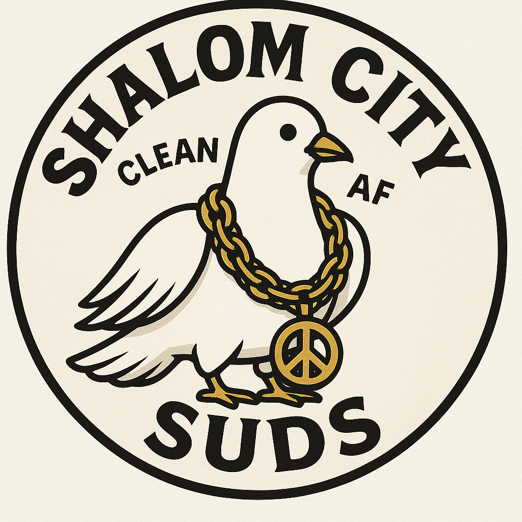 Shalom City Suds logo