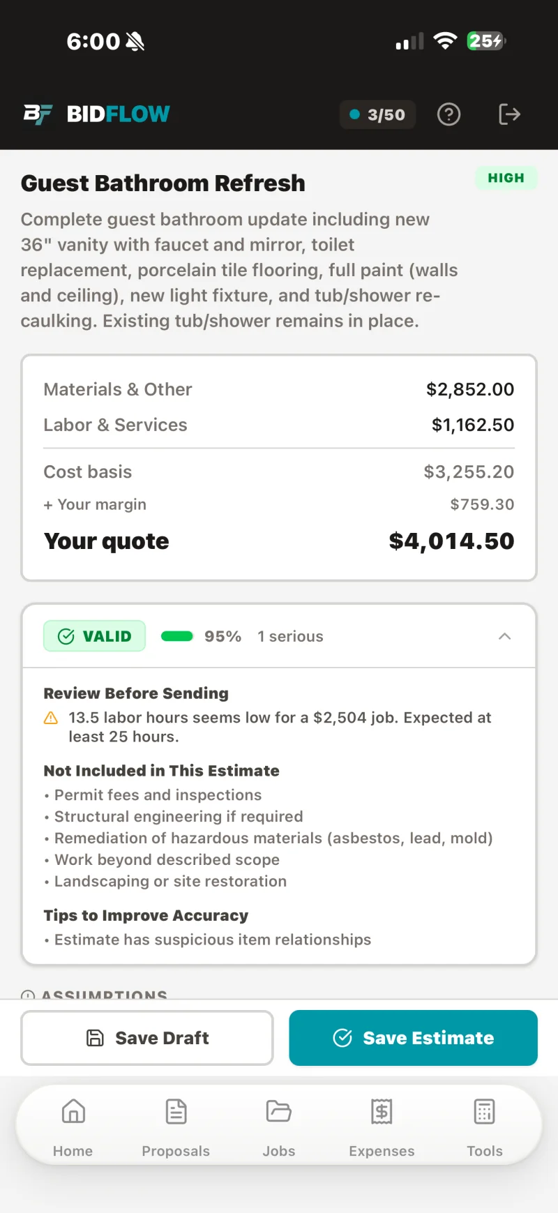 BidFlow screenshot 1