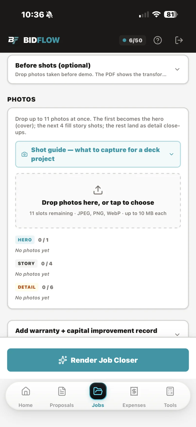 BidFlow screenshot 5